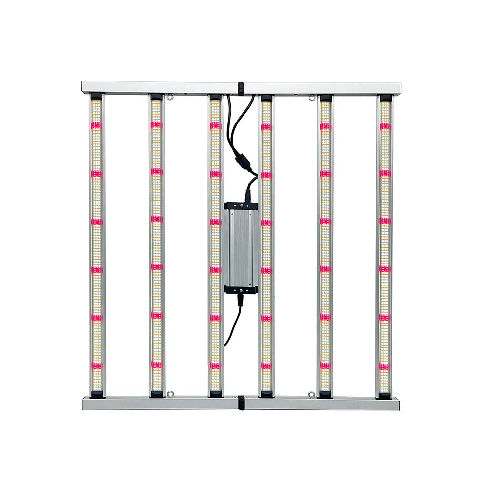 Foldable Full Spectrum LED Grow Light Bar with UV IR IP65 Dimmable for Indoor Plants
