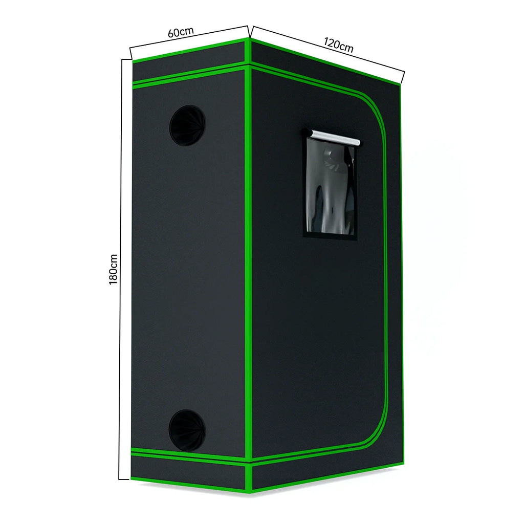 600D Oxford Fabric Grow Tent with Metal Frame and Plastic Corners for Indoor Plants