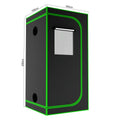 100x100x200 cm Grow Tent Kit with LED Light Carbon Filter and Duct Fan
