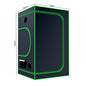 600D Oxford Fabric Grow Tent with Metal Frame 120x120x200 cm