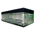 600D Oxford Fabric Grow Tent Kit with LED Light and Ventilation System 600x300x200 cm