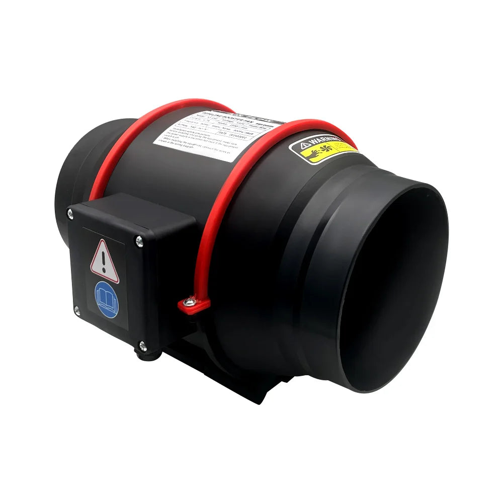 Electric Duct Fan Ventilation Kit with Activated Charcoal Filter for Grow Tents