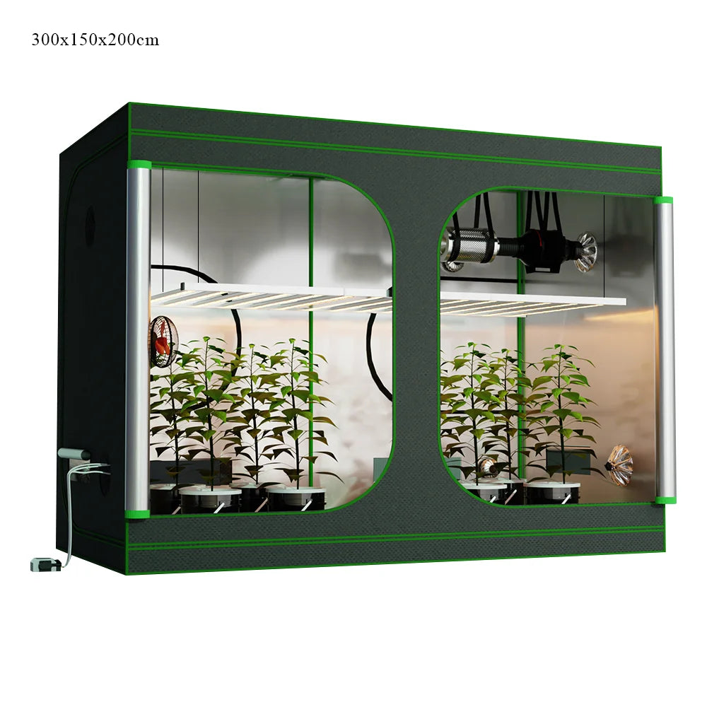 Foldable Full Spectrum LED Grow Light Bar with UV IR IP65 Dimmable for Indoor Plants