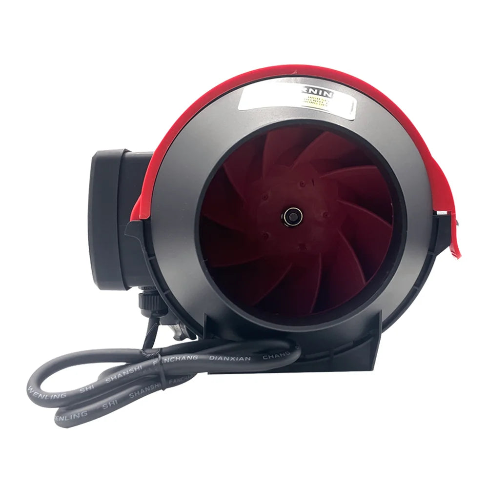 Electric Ducted Fan Ventilation System for Grow Tents 4 Inch