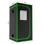600D Oxford Fabric Grow Tent with Metal Frame 100x100x200 cm