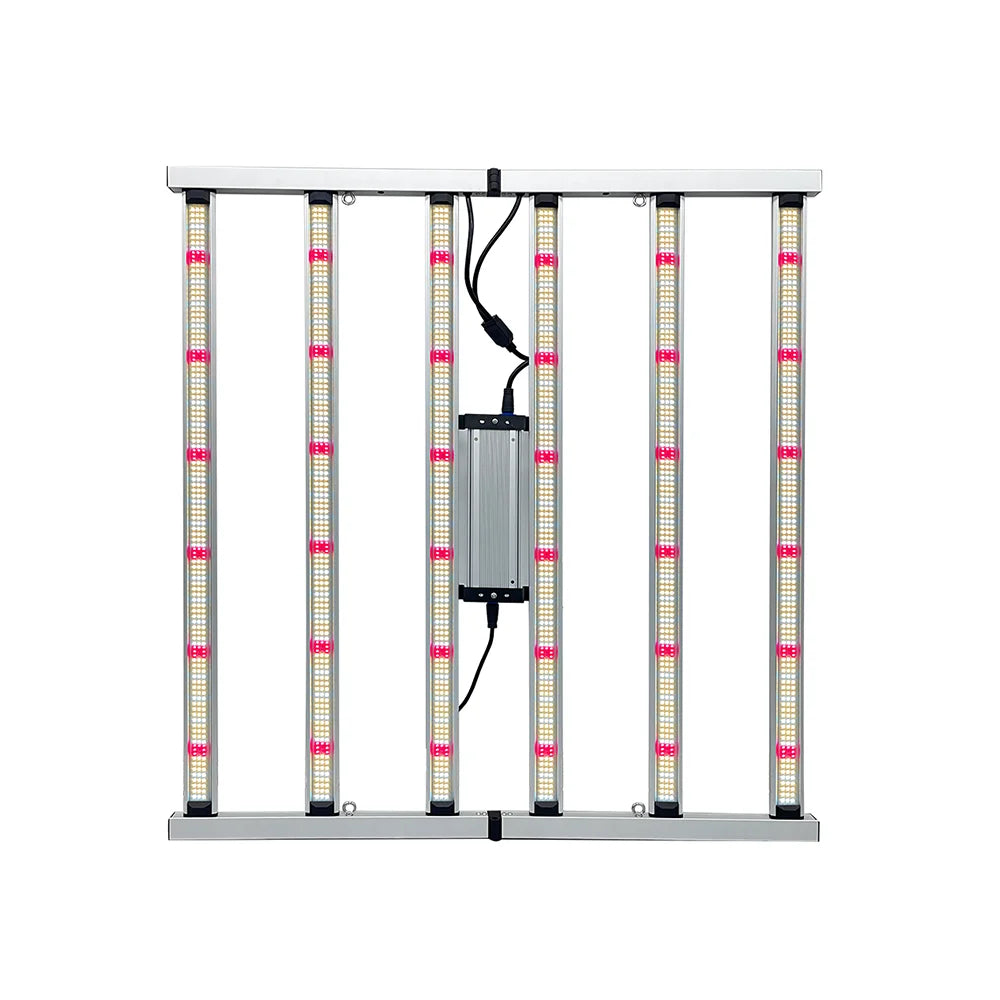Foldable Full Spectrum LED Grow Light Bar with UV IR IP65 Dimmable for Indoor Plants