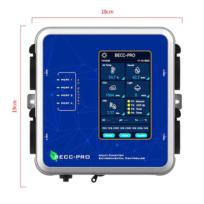 5 in 1 Smart Environment Climate Controller for Grow Tents