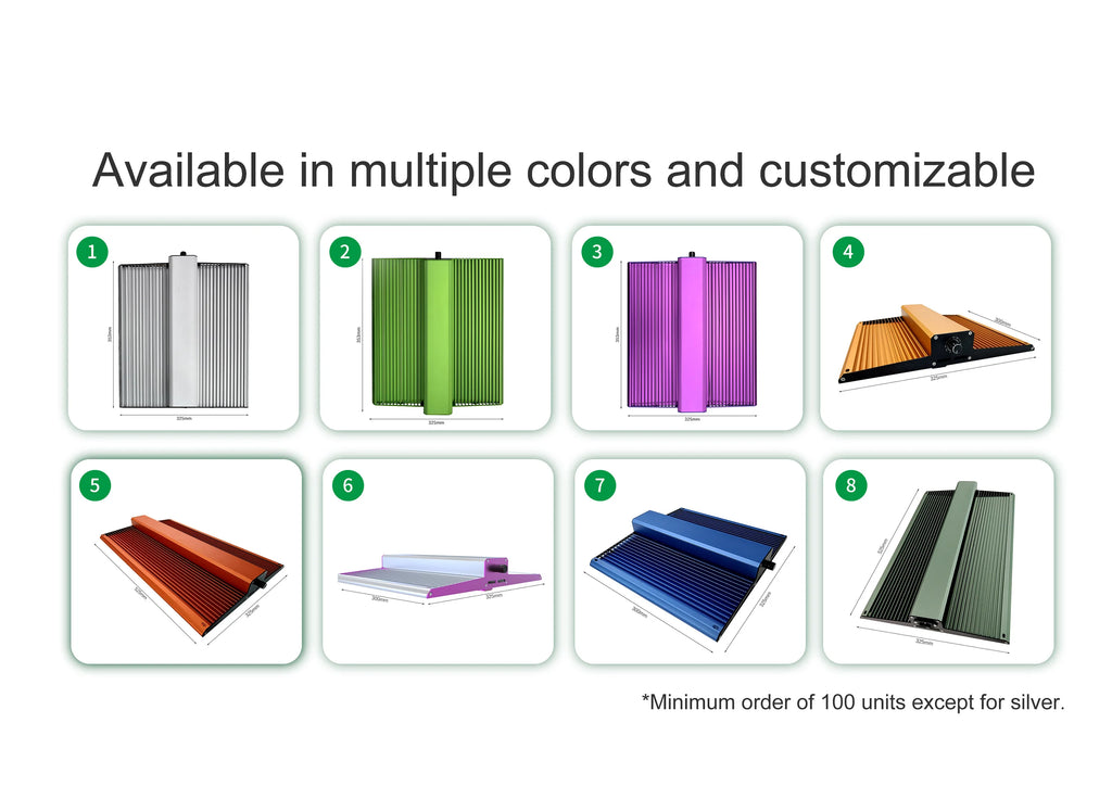 Full Spectrum LED Grow Light Board with LM281B Chips Dimmable IP54 for Indoor Plants