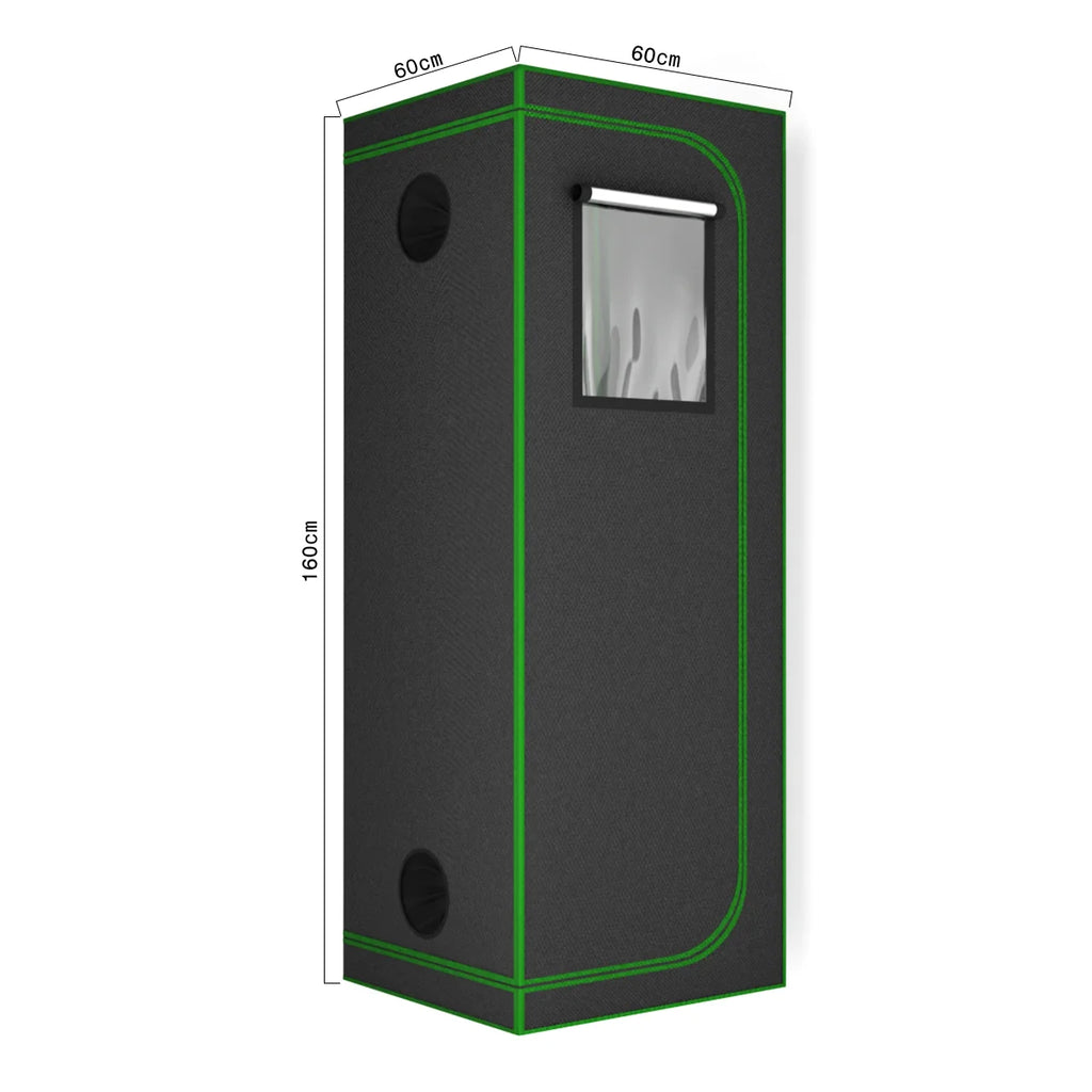 600D Oxford Fabric Grow Tent with Metal Frame and Plastic Corners for Indoor Plants