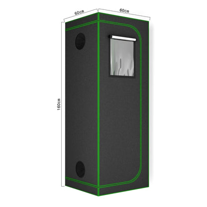 600D Oxford Fabric Grow Tent with Metal Frame and Plastic Corners for Indoor Plants