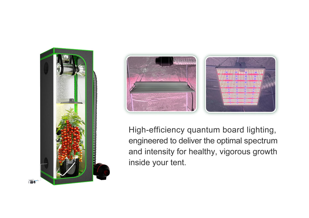 Full Spectrum LED Grow Light Board with LM281B Chips Dimmable IP54 for Indoor Plants