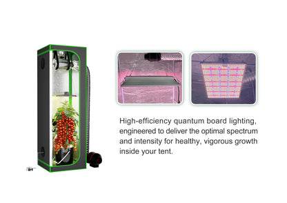 Full Spectrum LED Grow Light Board with LM281B Chips Dimmable IP54 for Indoor Plants