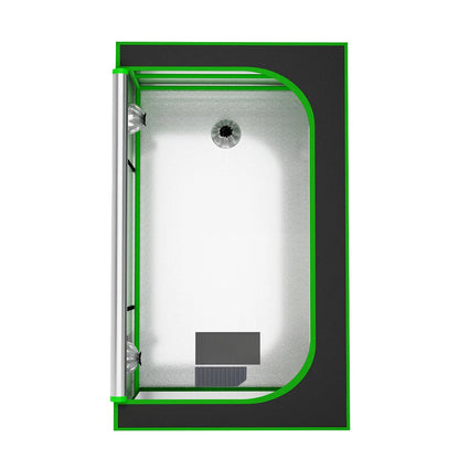 600D Oxford Fabric Grow Tent with Metal Frame 60x60x160 cm