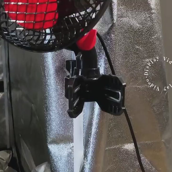 3-Blade Clip Fan with Adjustable Speed for Grow Tents