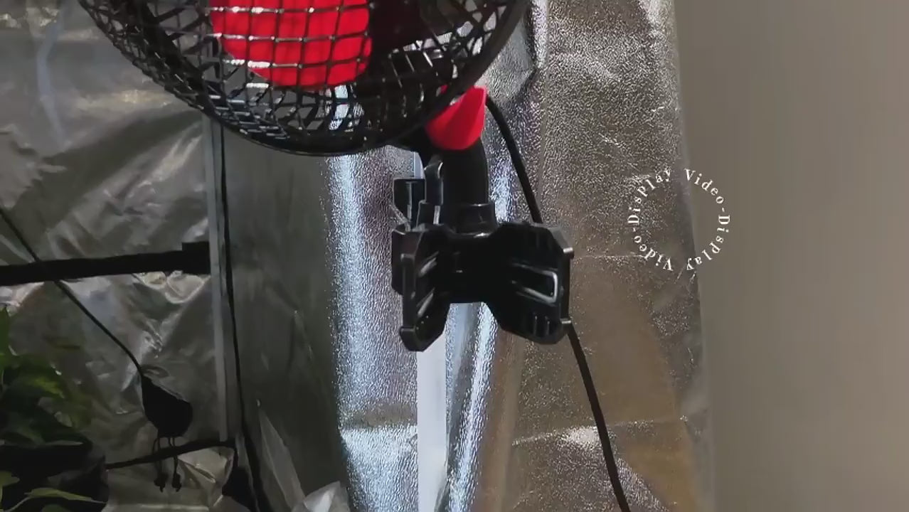 3-Blade Clip Fan with Adjustable Speed for Grow Tents